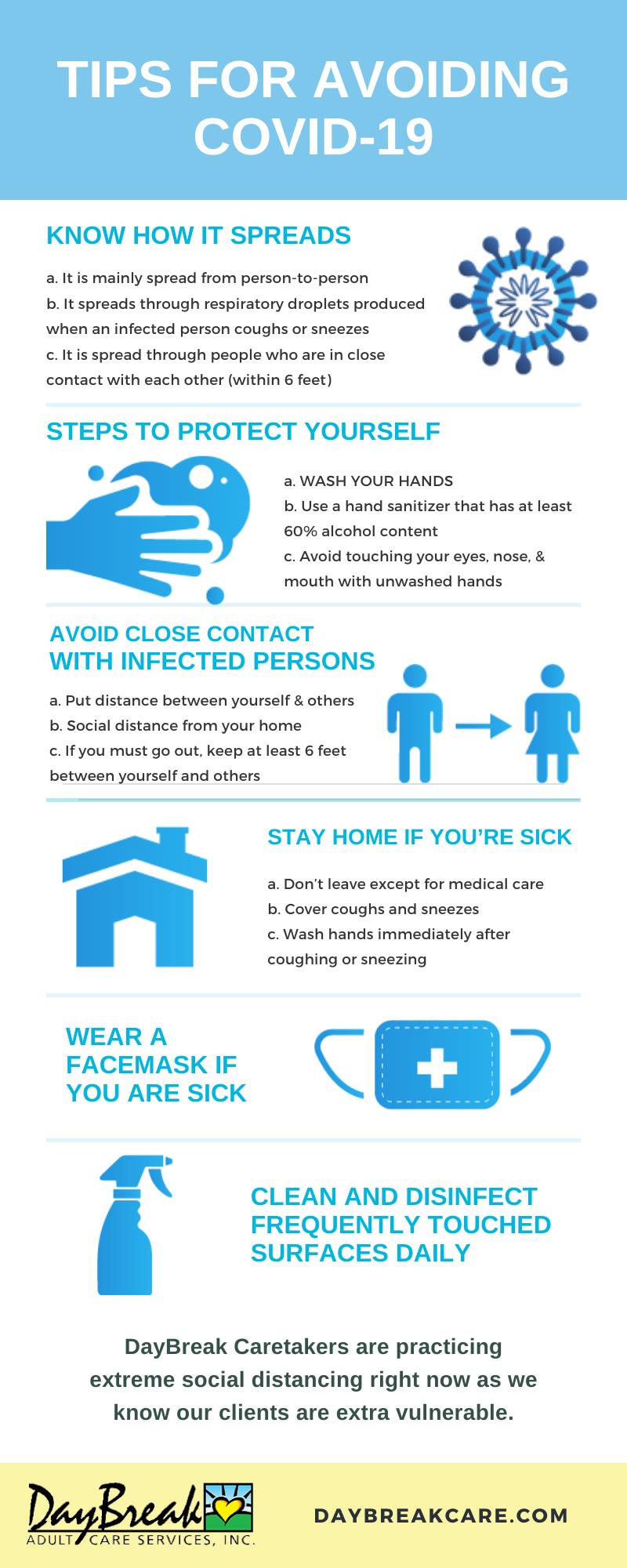 Tips for Avoiding COVID-19